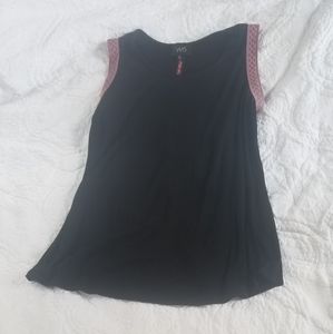 Black sleeveless